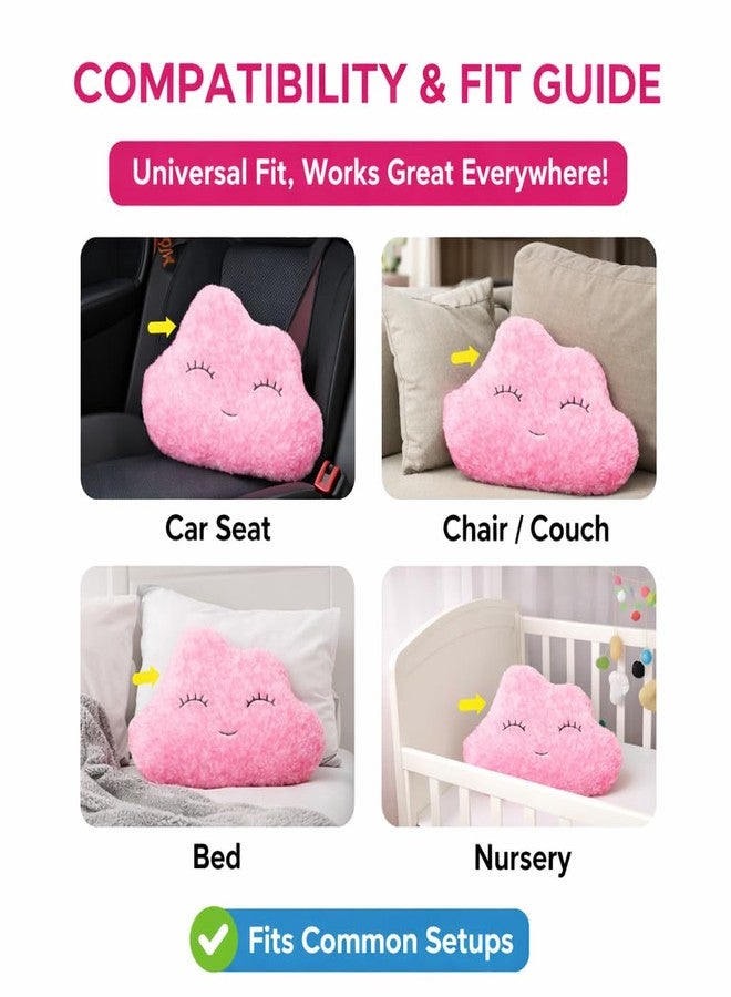 Humpy Hare Star Plush Cloud Pillow Toy| Cot Cushion & Playtime Soft Toy for Kids, Children, and Babies | Stuffed Plush Pillow | Baby Pink |Pack of 1 - Image 3